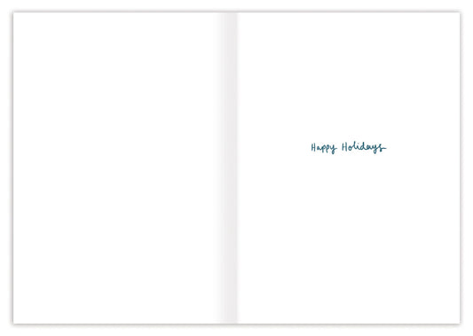 Sending Love Across Miles Holiday Card