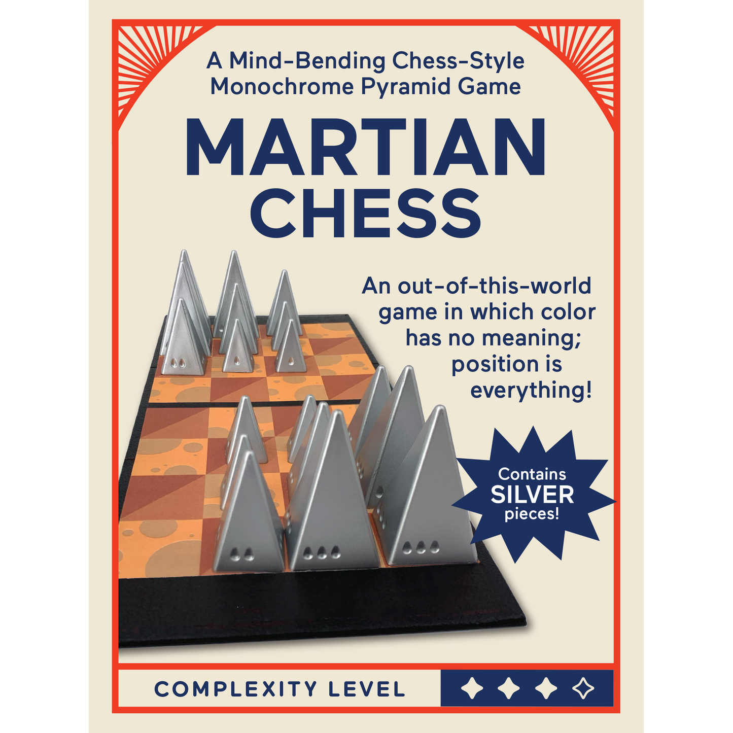Martian Chess - Limited Edition Silver