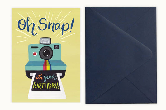Oh Snap - Birthday Card