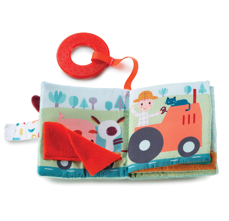 Fabric Playbook | Farm | Teething | Sensory Stimulation