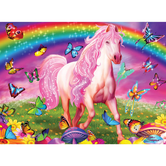 Glow in the Dark - Rainbow World 60 Piece Puzzle