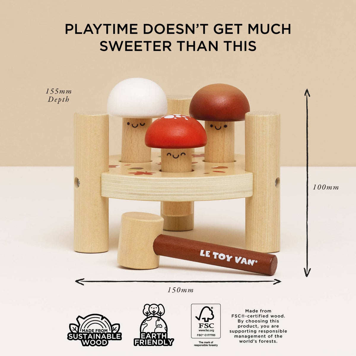 Woodland Mushroom Hammer Game