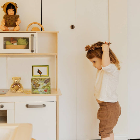 Monarchs Butterfly Musical Jewelry Box