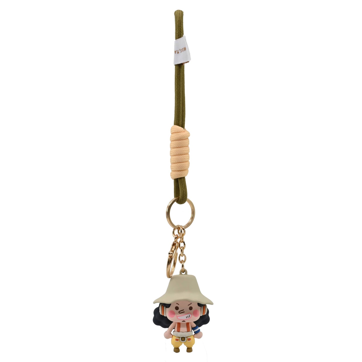 One Piece Pocket Hero Clip-On Keychain Figure