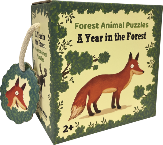 A Year in the Forest Puzzles: Forest Animals