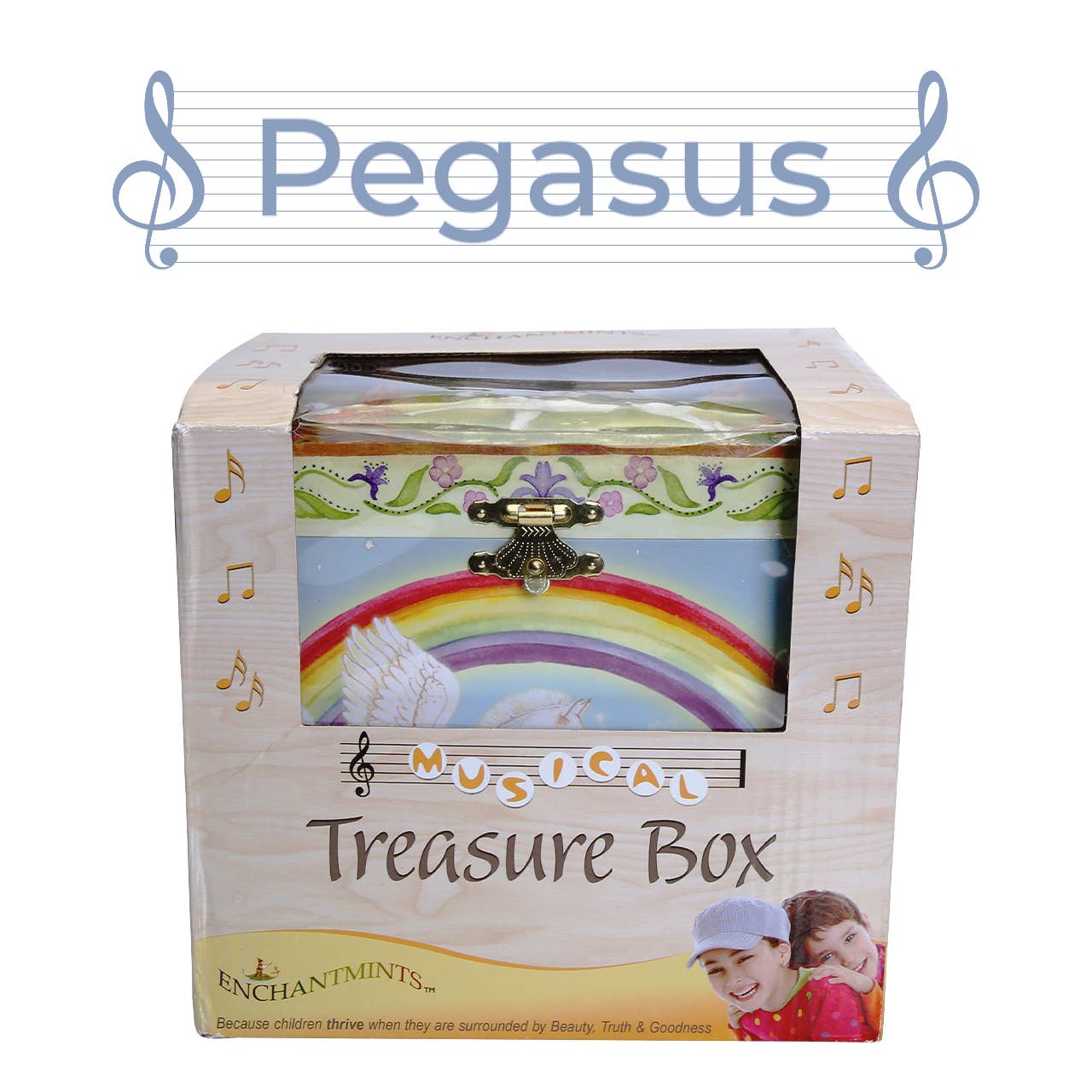 Pegasus Musical Jewelry Box for Little Kids