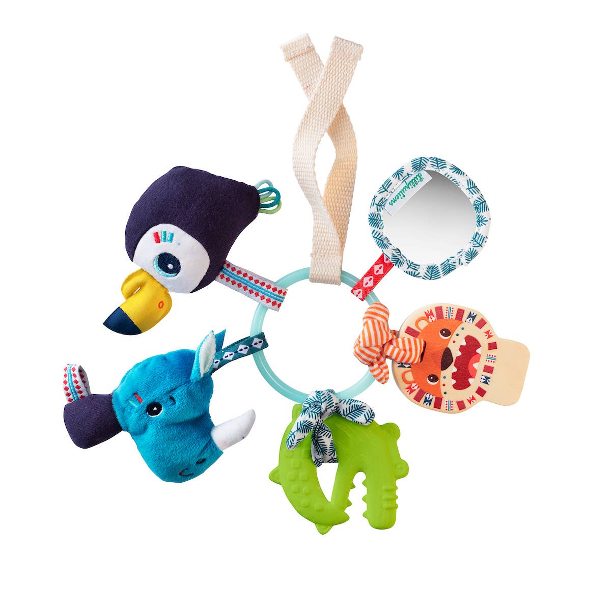 Jungle Sensory Keychain