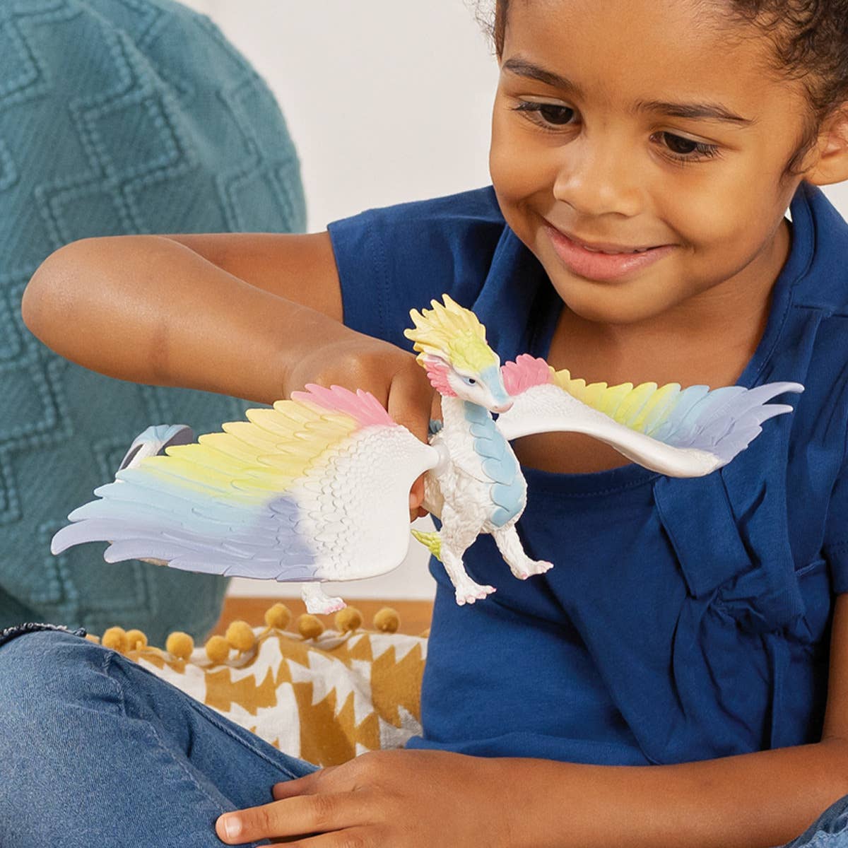 Rainbow Dragon Colorful Dragon Toy