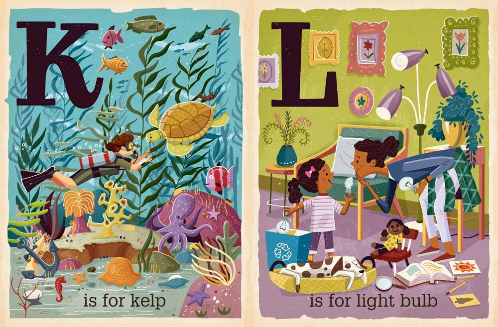 E is for Earth ( Earth Day)