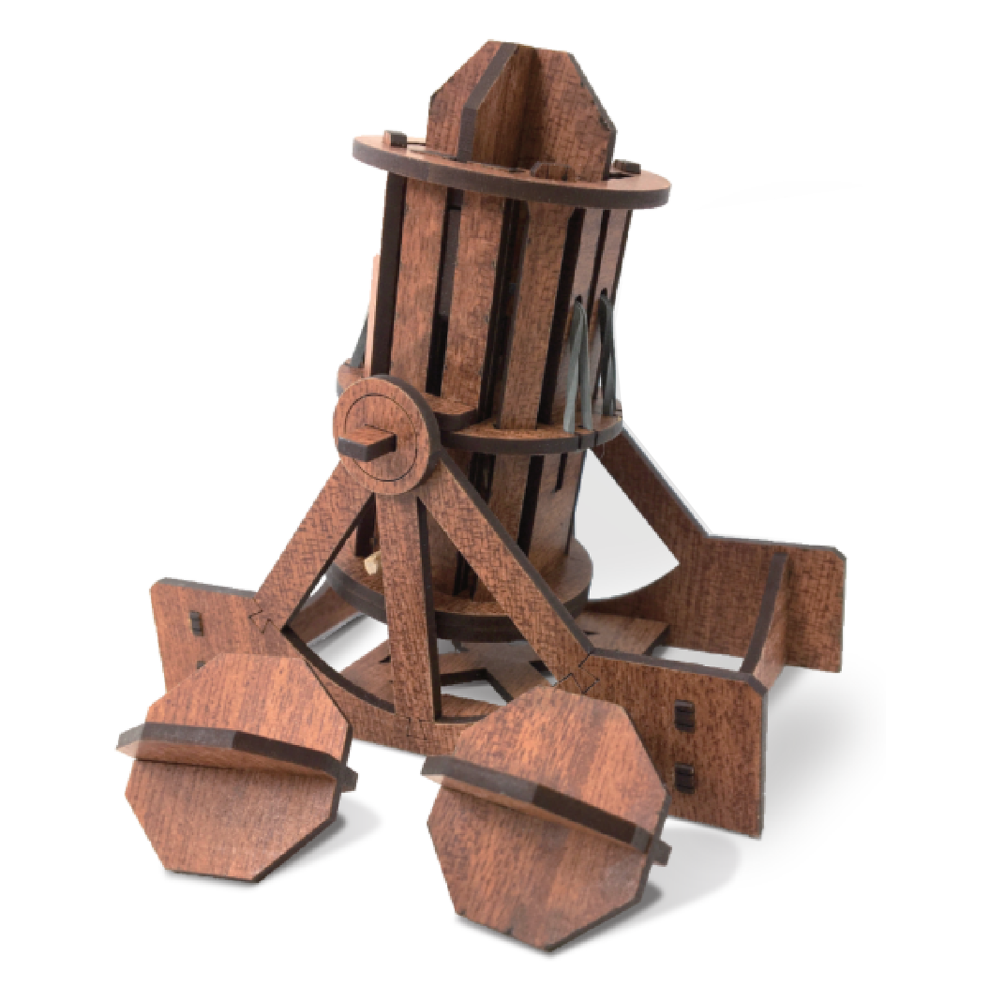 Mini Cannon : Wooden Engineering Model Building Kit