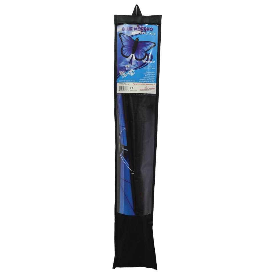 Blue Morpho Butterfly Kite