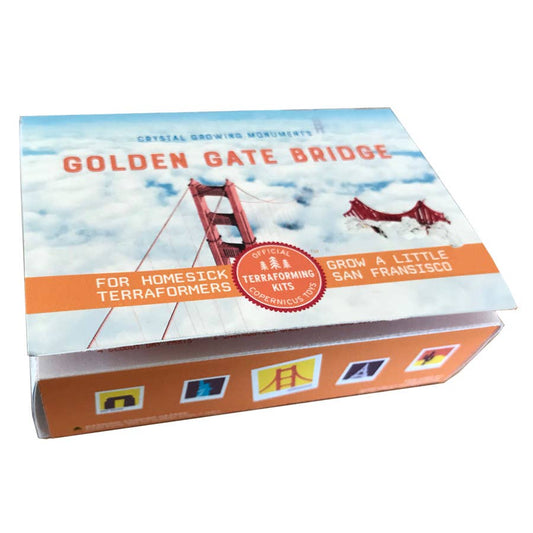 Crystal Growing Golden Gate Bridge |
Craft Kit Science Kit