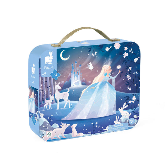 Suitcase Puzzle - Icy Enchantment - 54 Pieces