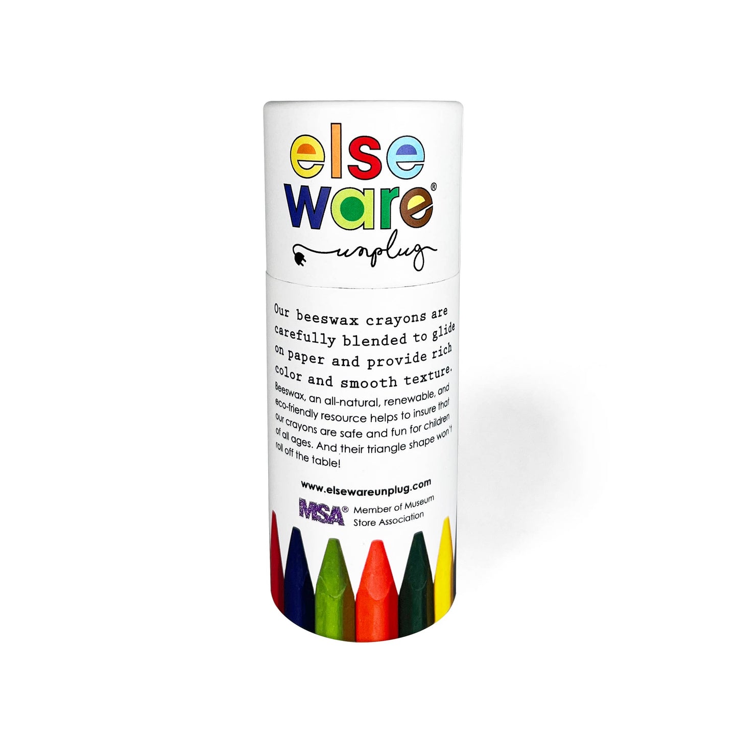 Beeswax Crayons - Extra Large - 8 Natural & Non-Toxic Colors