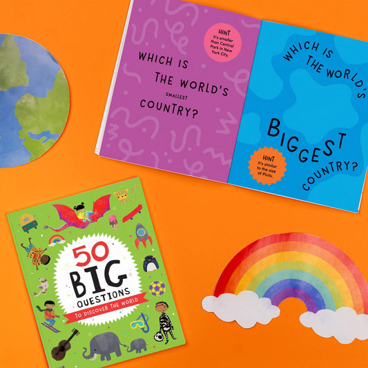 50 Big Questions to Discover the World, Summer Kids Book