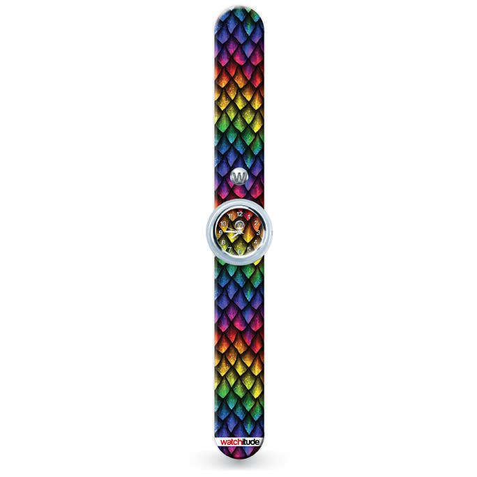 Rainbow Scales - Watchitude Slap Watch