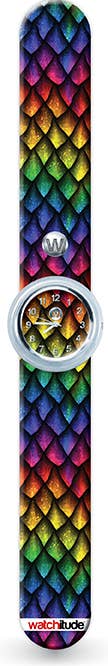 Rainbow Scales - Watchitude Slap Watch