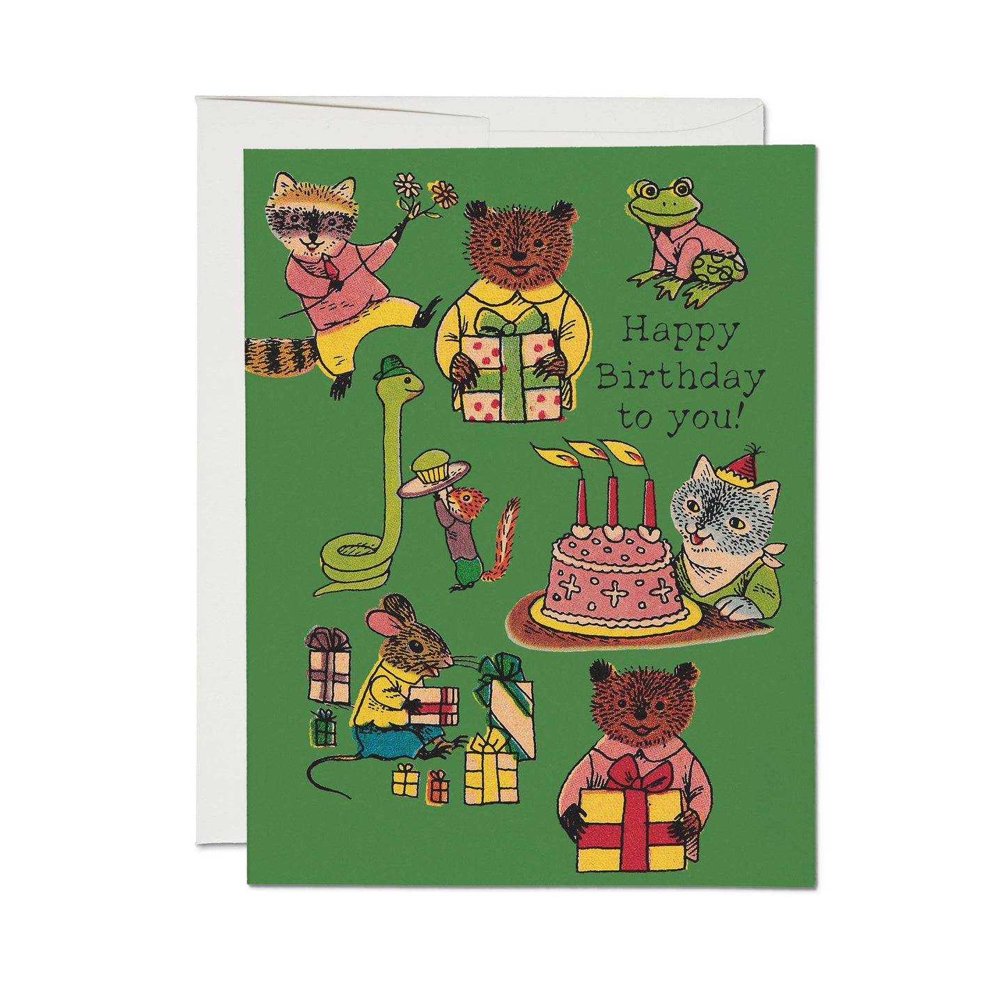Richard Scarry Critter Wishes greeting card: Single