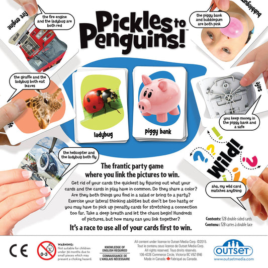 Pickles to Penguins! Board Game