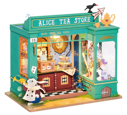 Alice's Tea Store DIY Miniature House