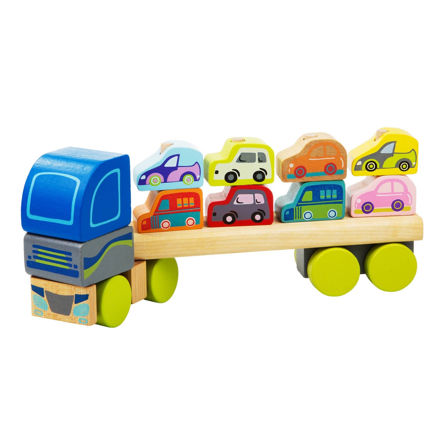 Cubika - Wooden Truck with Cars
