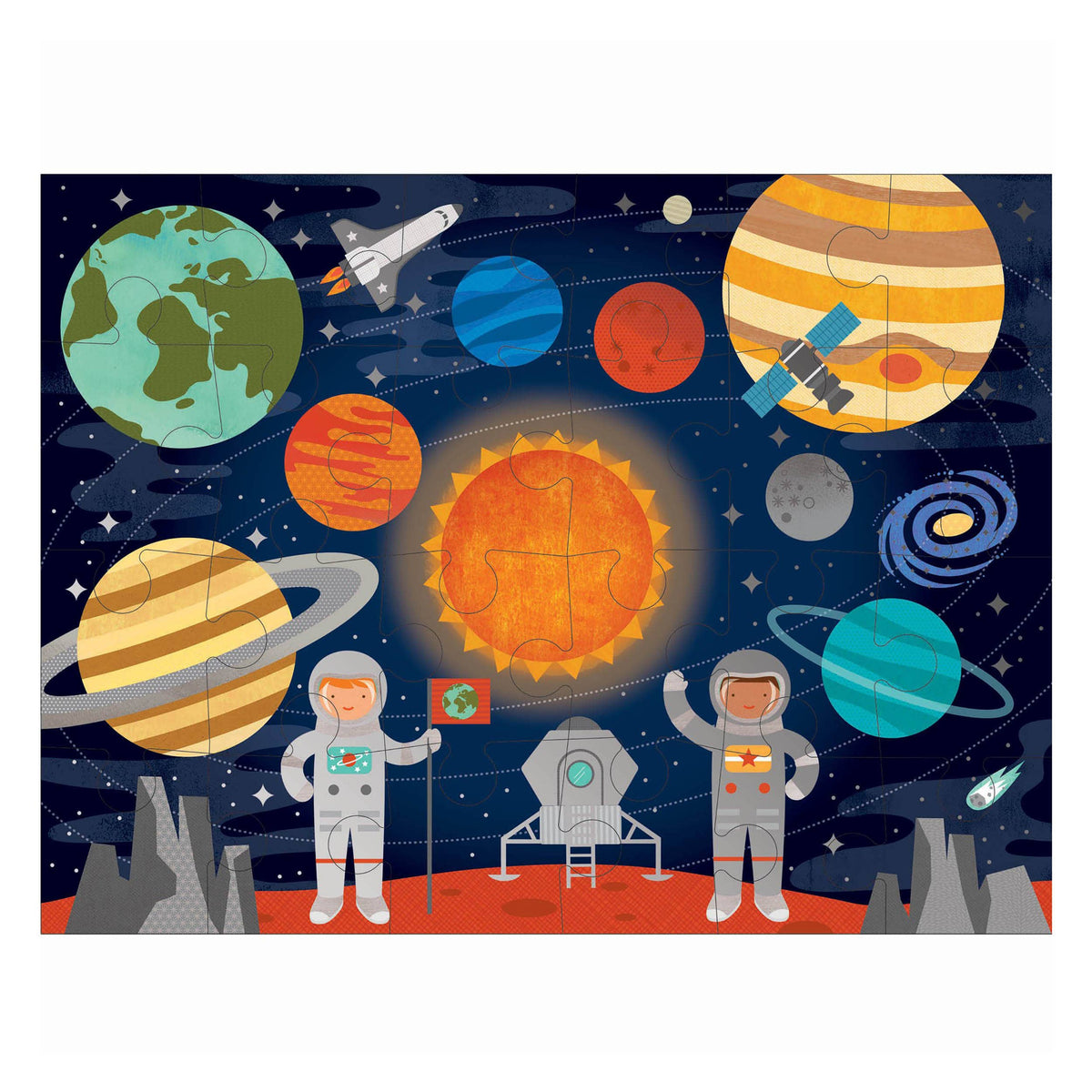 Outer Space Floor Puzzle