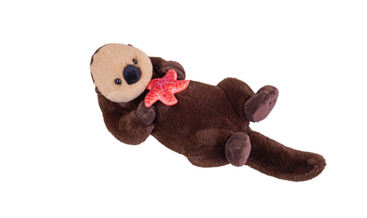 Earthkins Sea Otter Stuffed Animal 15"