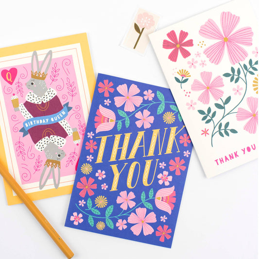 Bunny Queen Birthday Card | Kid’s Birthday Card | Children