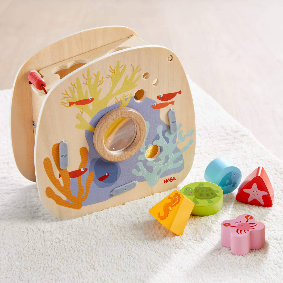 Underwater World Wooden Shape Sorter