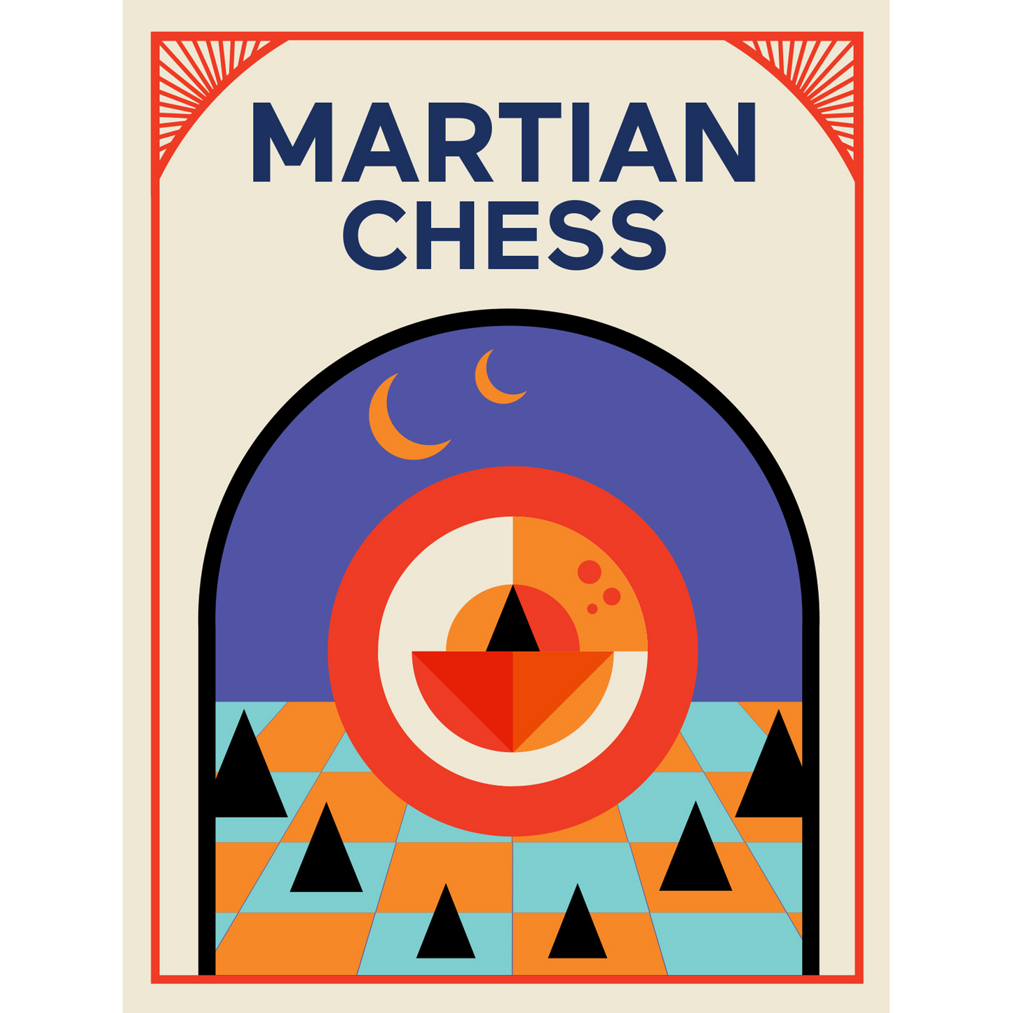 Martian Chess - Limited Edition Silver