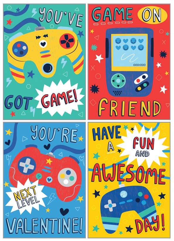 Kids Valentine Pack - Gaming