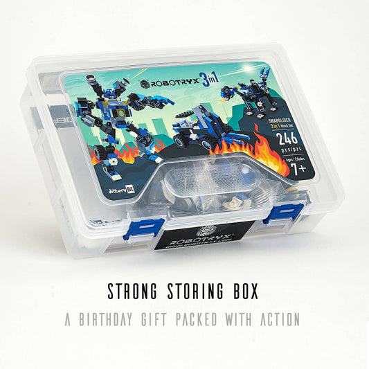 Robot 3-in-1 Building Toy Set (246 Pc) SnabGlider