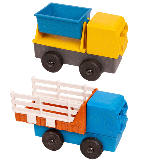 Tipper and Stake Truck 2 Pack