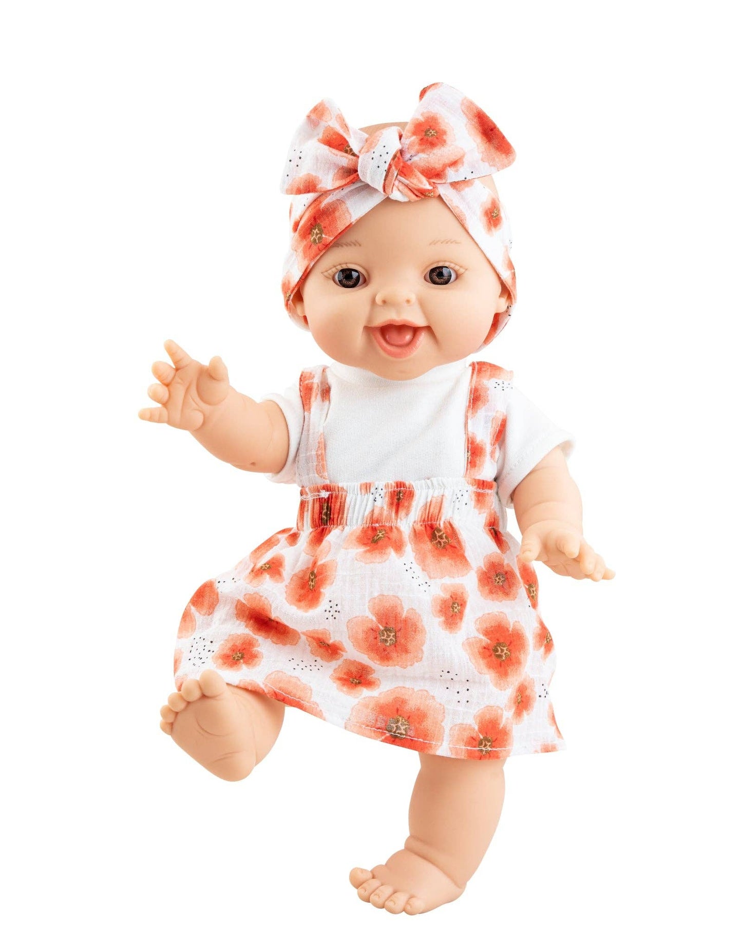 Baby Gordis - Leire with floral overalls - Paola Reina