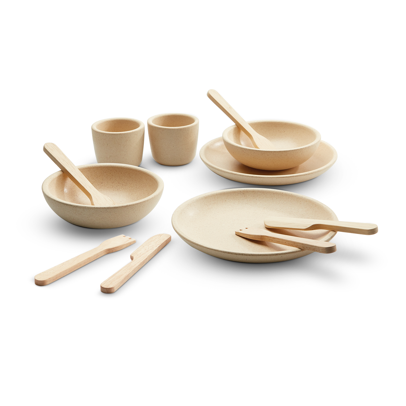 Wooden Tableware Set
