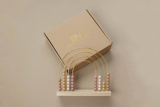 Brooklyn Neutral Rainbow Abacus