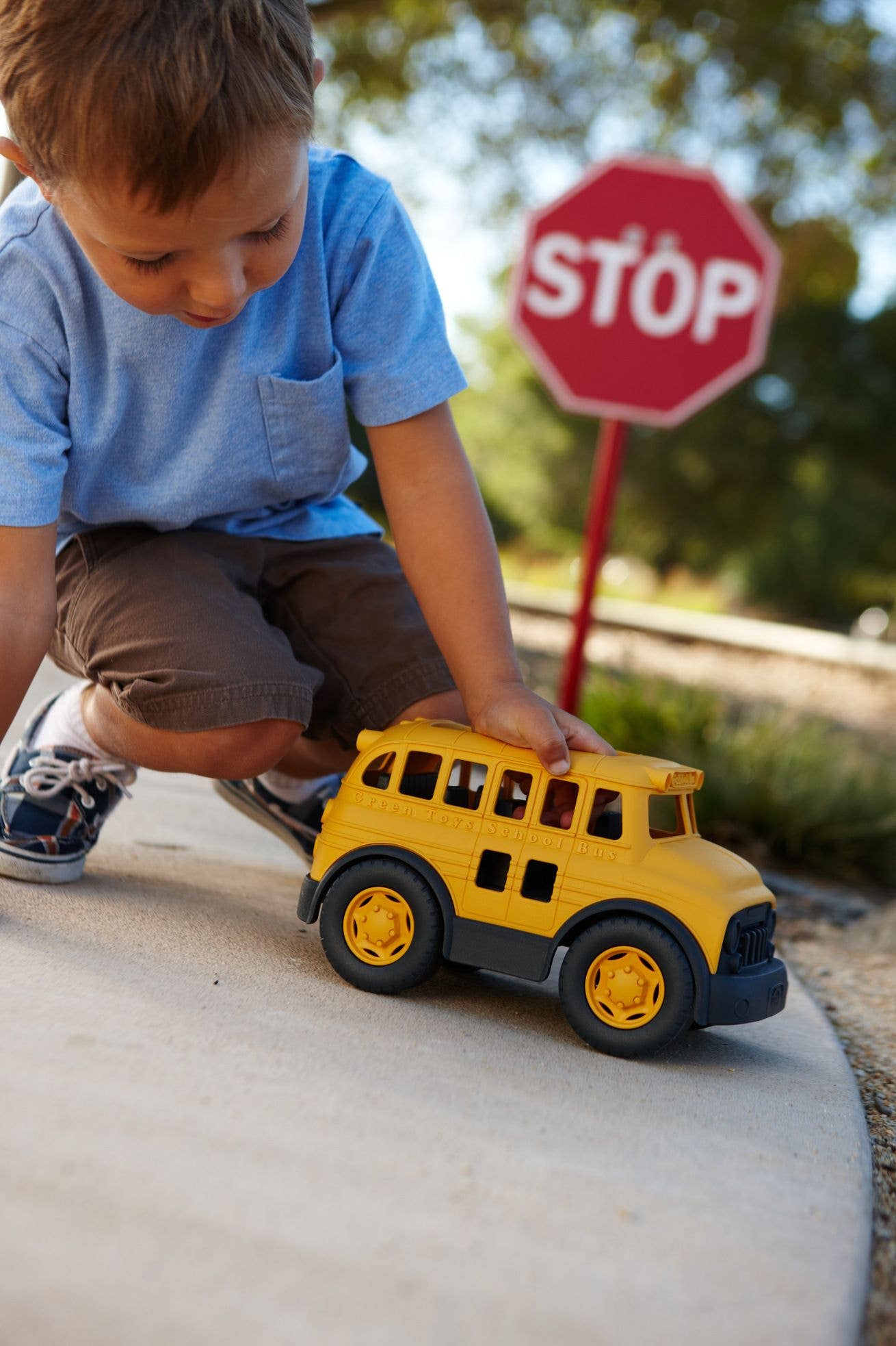 Green Toys School Bus