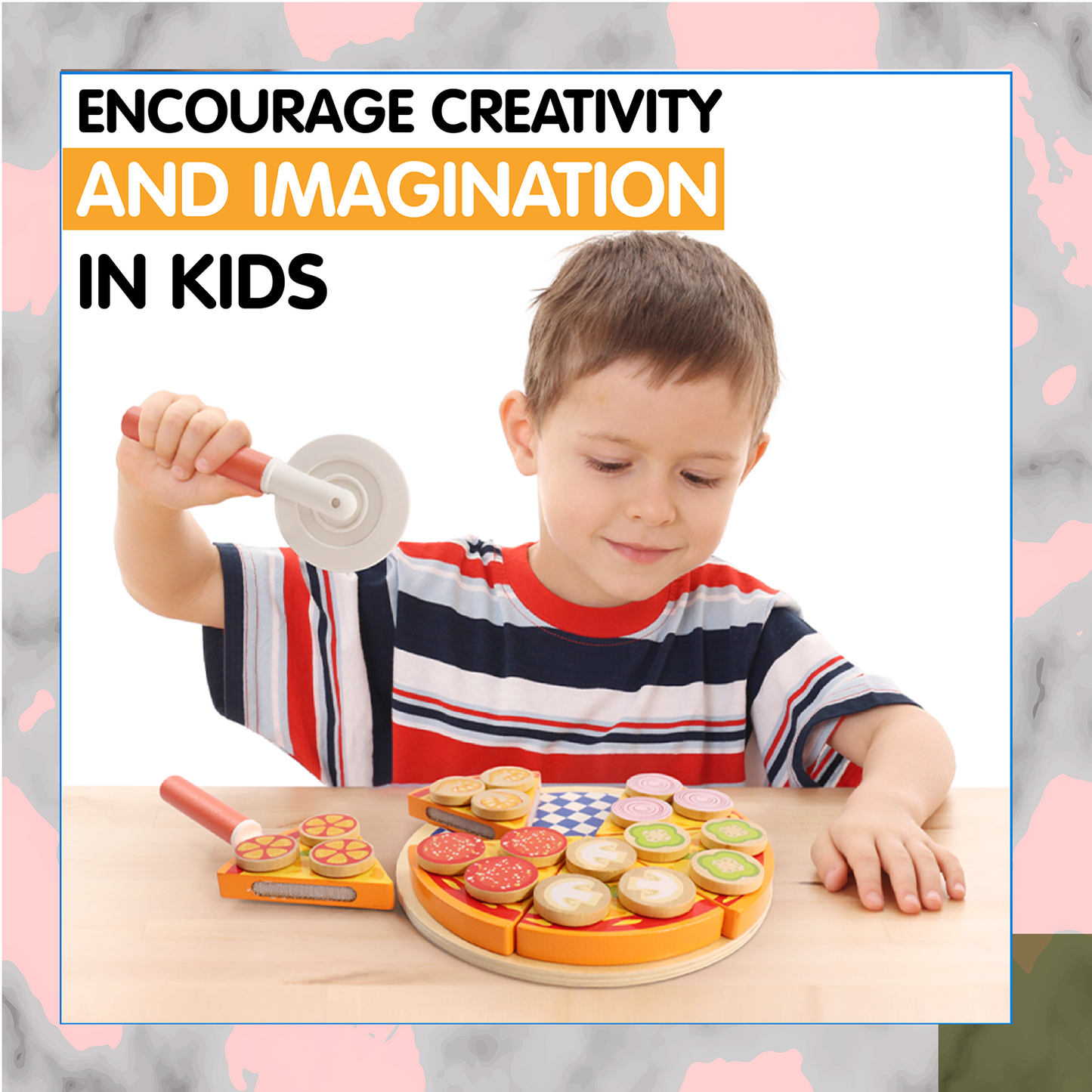 Leo & Friends 27-Piece Kid’s Pizza Toy Set