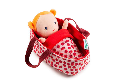Lilliputiens - Agathe Baby | Doll & Carrier