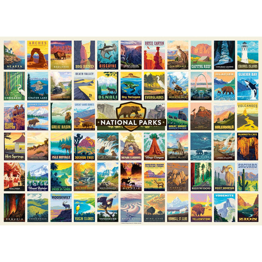 National Parks by Anderson Design Group 1000 Piece Puzzle
