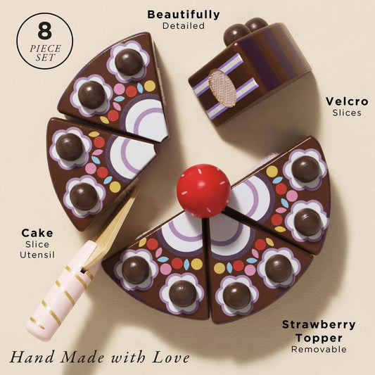 Chocolate Gateau Sliceable Cake