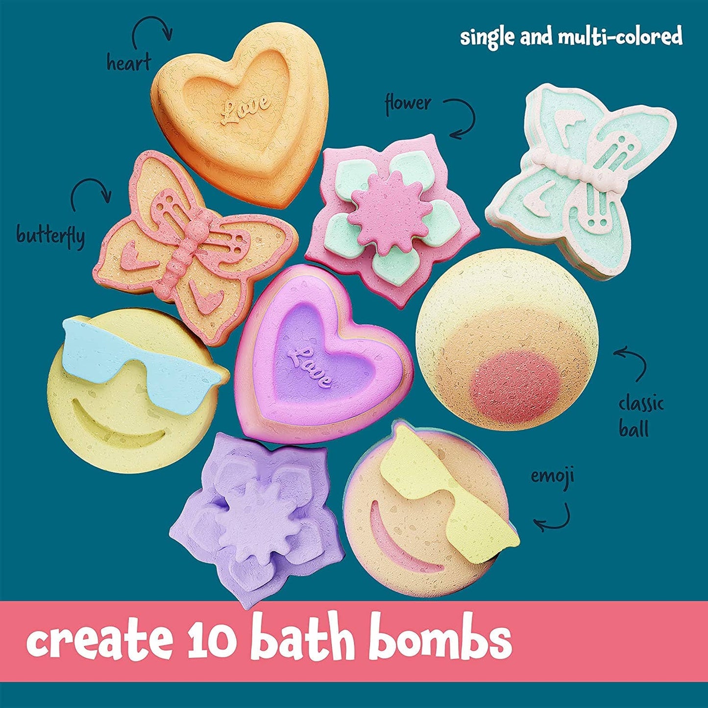Bath Bomb Soap and Scrub Making Kit