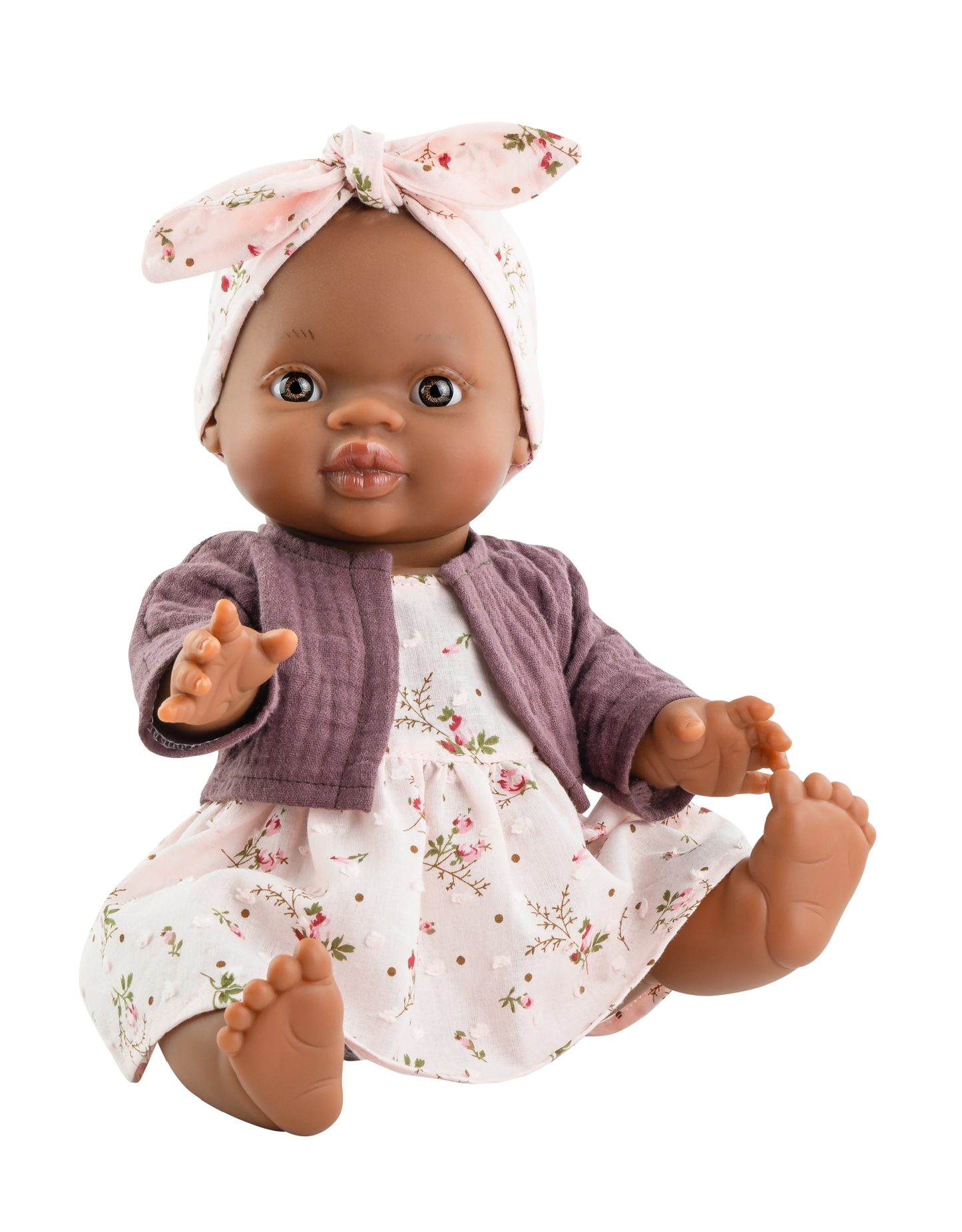 Baby Gordis - Ruby with pink flowers dress - Paola Reina