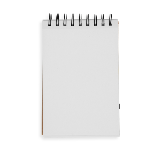 DIY Cover White Paper Sketchbook - 8" x 10.5"
