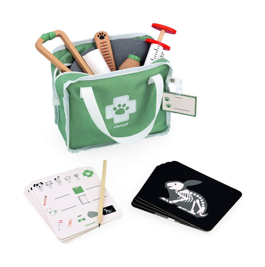 Pretend Play Occupational Toy | Vet set | 15 accessories