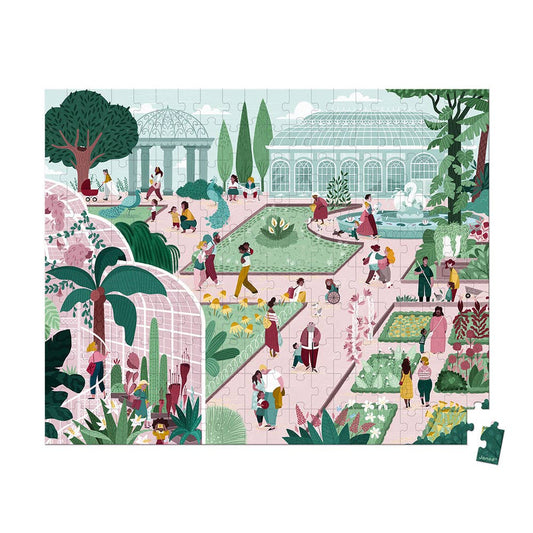 Suitcase Puzzle - Botanical Garden - 200 Pieces