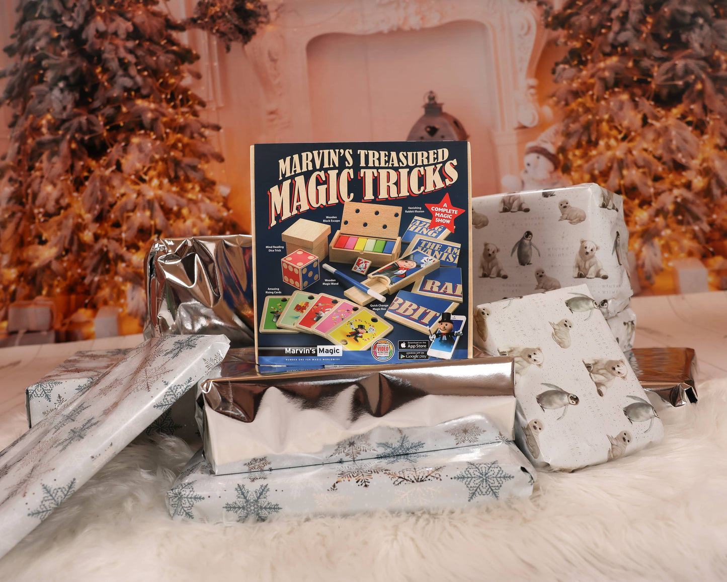 Marvin's Treasured Magic Tricks (Wooden Gift Set)