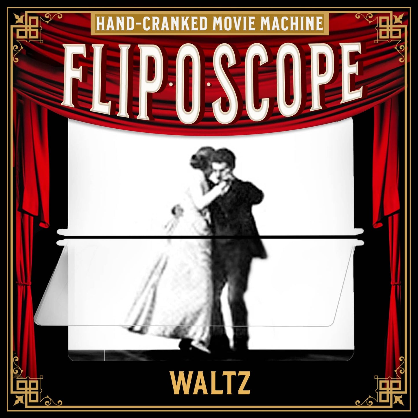 Fliposcope - Waltz DIY FlipBook Machine Keepsake