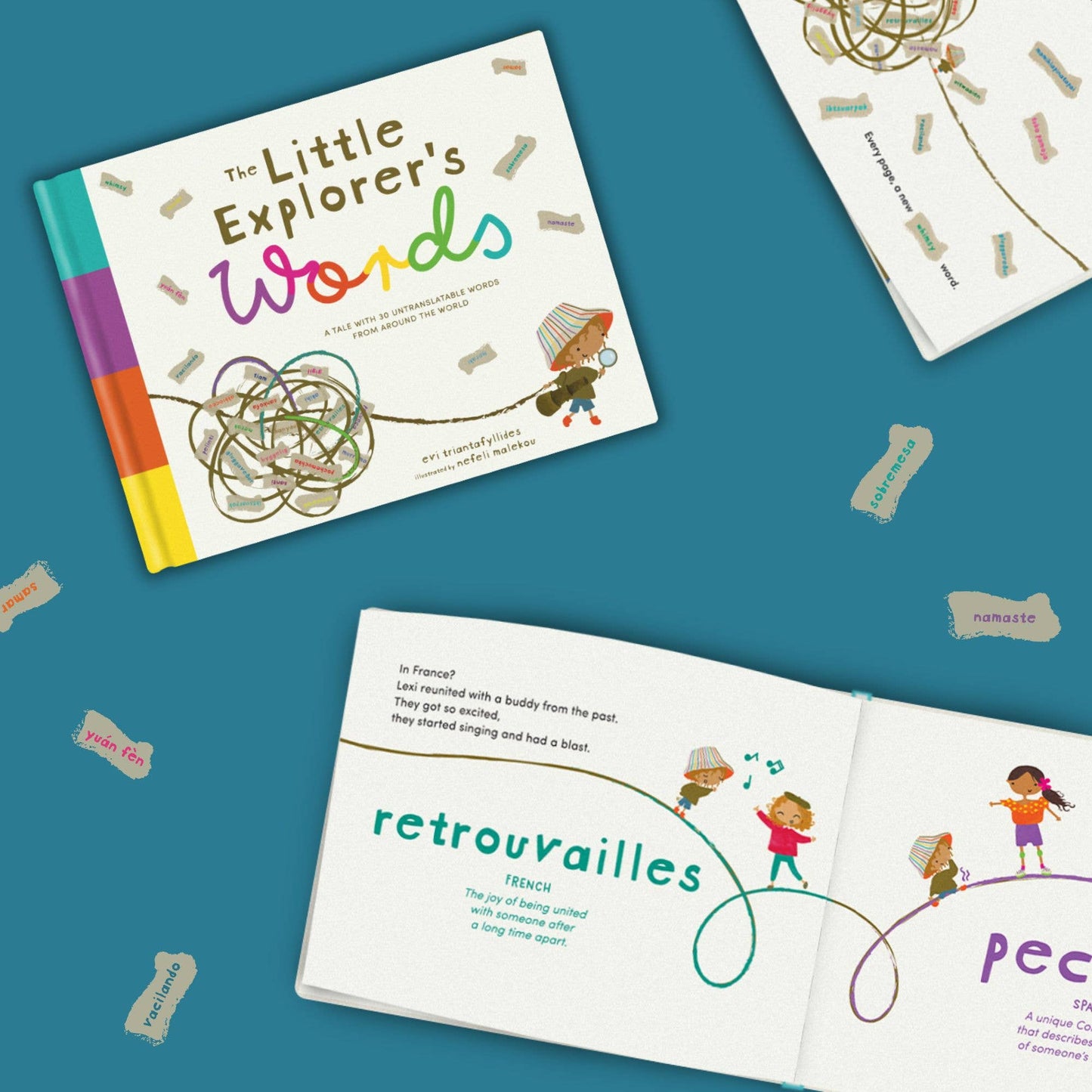 The Little Explorer's Words | Rhyming Children's Book