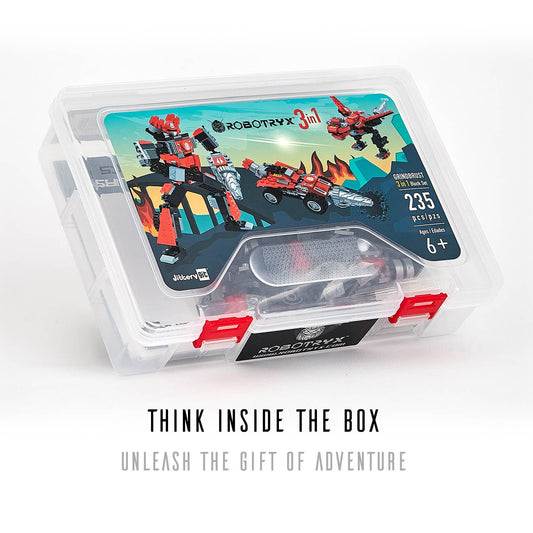 Robotryx 3-in-1 Building Set - Grindburst